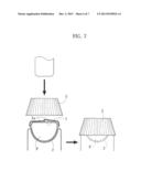 METHOD OF PACKAGING A PRODUCT AND CORRESPONDING PACKAGE diagram and image