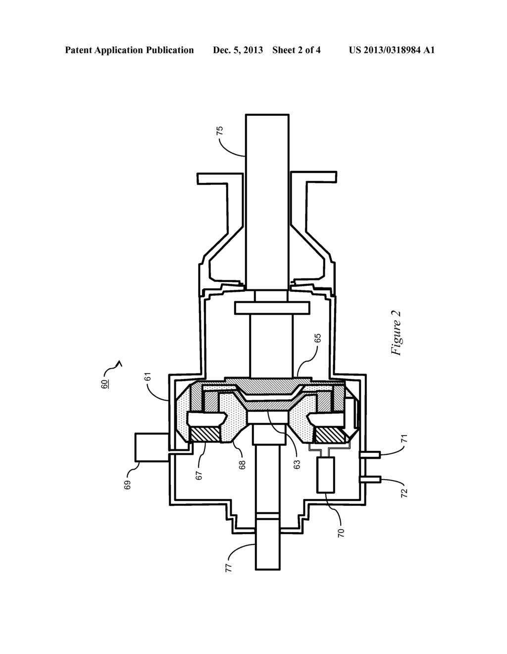 Gas Turbine Compressor Inlet Pressurization Having a Torque Converter     System - diagram, schematic, and image 03