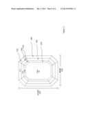 Silicon Carbide Krupps Cut Gemstone diagram and image