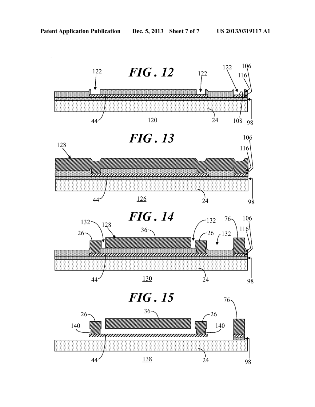 MEMS SENSOR WITH STRESS ISOLATION AND METHOD OF FABRICATION - diagram, schematic, and image 08