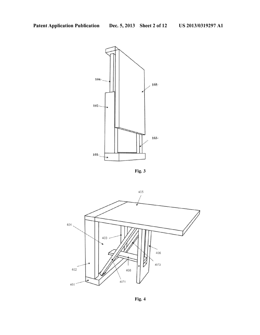 Vertically Elevated Foldable Frame - diagram, schematic, and image 03