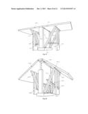 Vertically Elevated Foldable Frame diagram and image