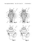 GAS PRESSURE REGULATOR WITH IN-SITU ROTATABLY ADJUSTABLE ADAPTOR SLEEVE diagram and image