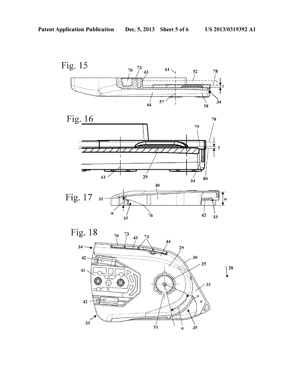 Hand-operated implement comprising a cutting chain for cutting mineral and     metal materials - diagram, schematic, and image 06