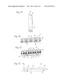 Hand-operated implement comprising a cutting chain for cutting mineral and     metal materials diagram and image