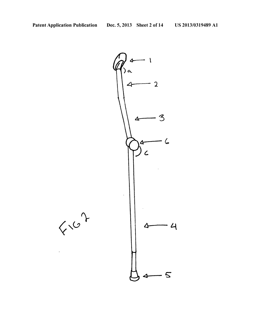Ergonomic Crutch - diagram, schematic, and image 03