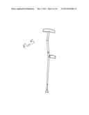 Ergonomic Crutch diagram and image