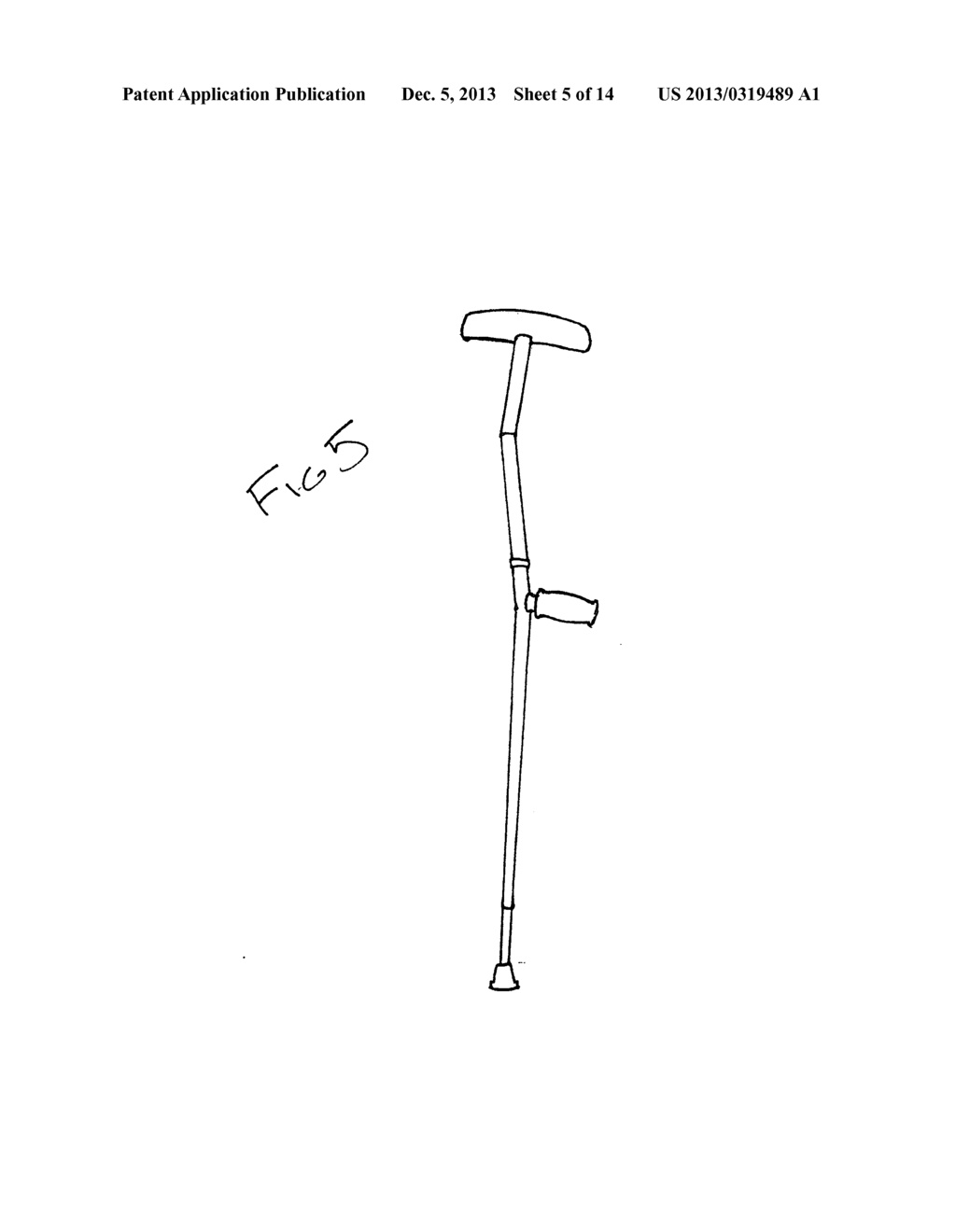 Ergonomic Crutch - diagram, schematic, and image 06