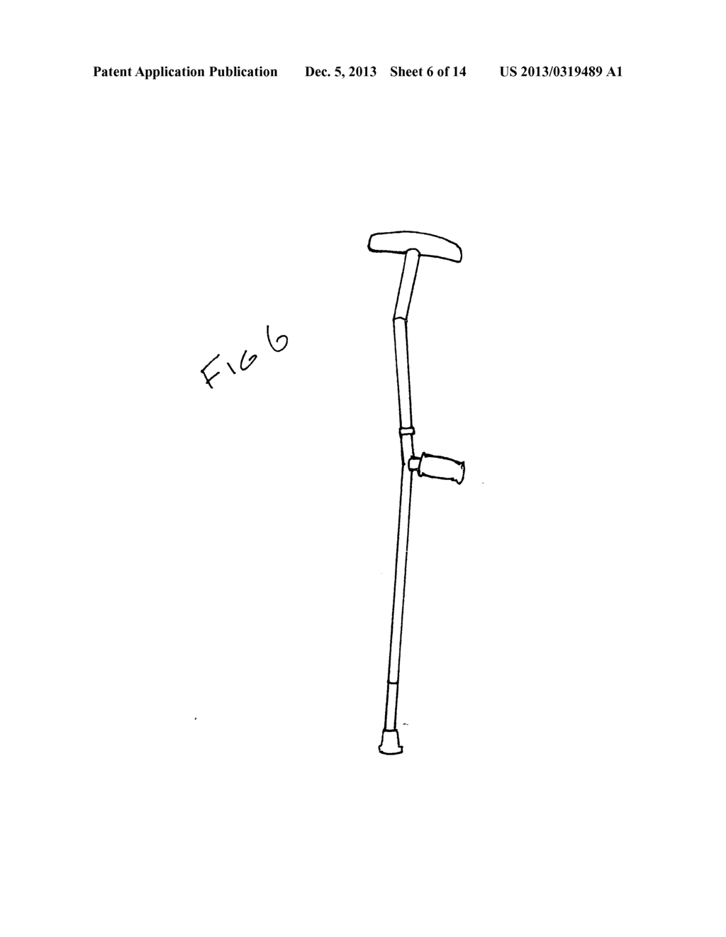 Ergonomic Crutch - diagram, schematic, and image 07