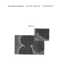 HYBRID NANOSTRUCTURE INCLUDING GOLD NANOPARTICLES AND PHOTOELECTRODE FOR     SOLAR CELL HAVING THE SAME diagram and image