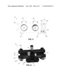 UNIVERSAL INTERFACE CONNECTION SYSTEM AND FLOW DIRECTING COUPLING SYSTEM     AND MANIFOLD USING SAME diagram and image