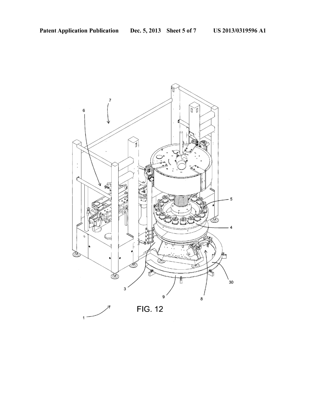 LABELLING MACHINE WITH REMOVABLE LABELLING DEVICE - diagram, schematic, and image 06