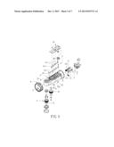 HANDLE BODY FOR PNEUMATIC TOOL diagram and image