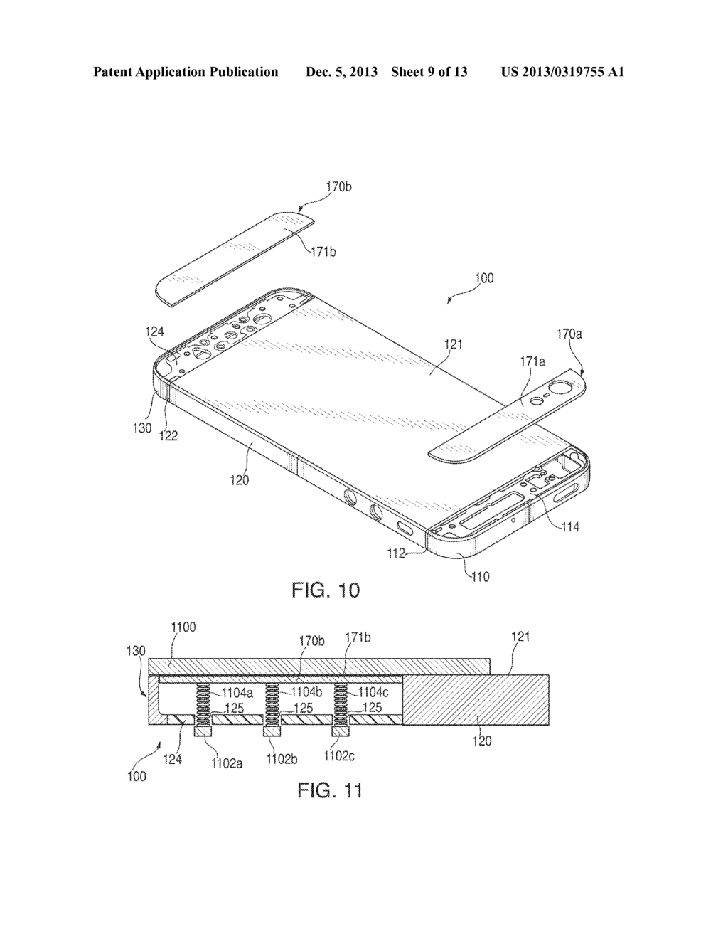 COMPONENTS OF AN ELECTRONIC DEVICE AND METHODS FOR THEIR ASSEMBLY - diagram, schematic, and image 10