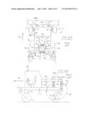 Windrower Tractor with Parallel Heat Exchangers for Cooling of Engine and     Associated Fluids diagram and image