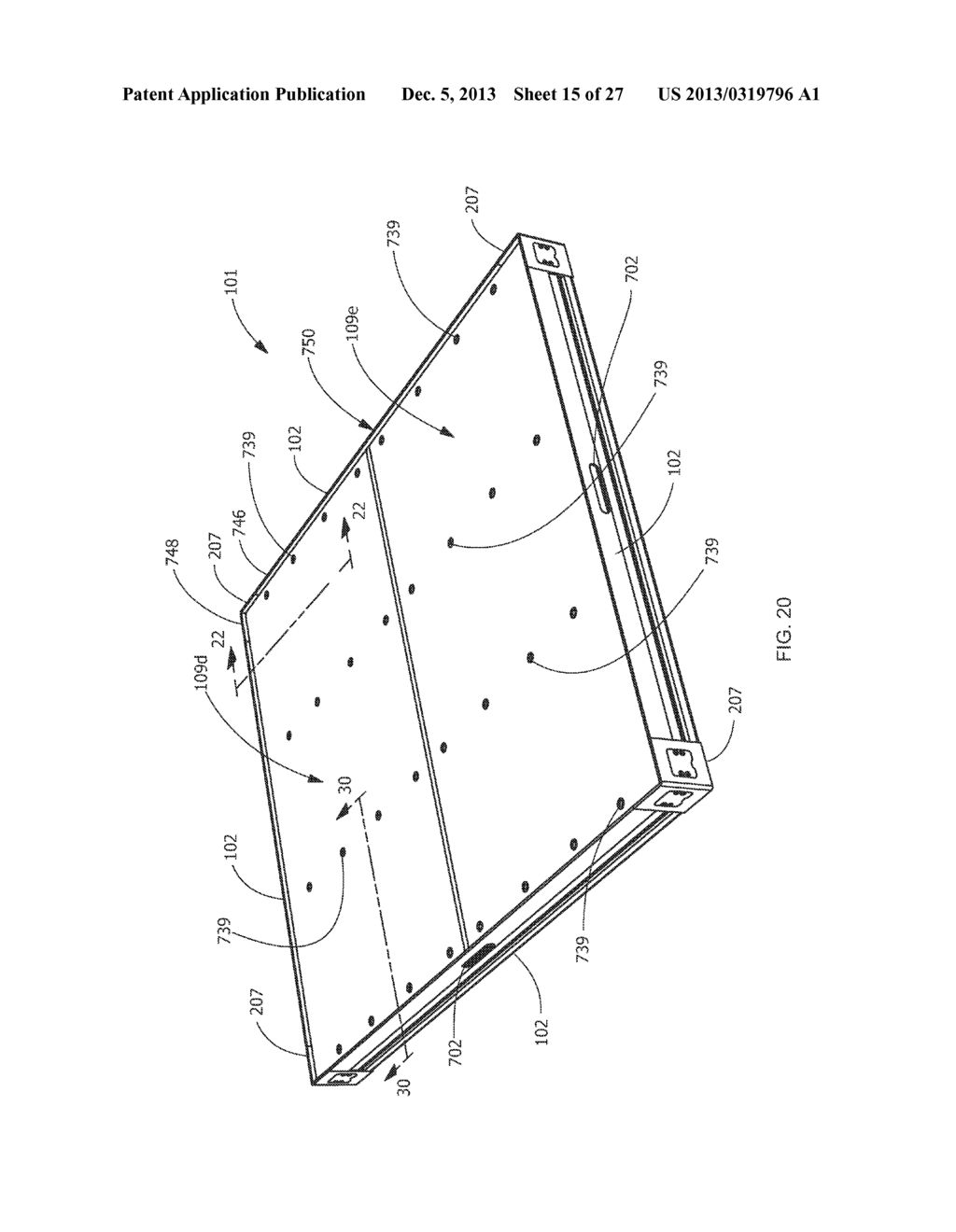 SELF-LEVELING PLATFORM SYSTEM, SELF-LEVELING SUPPORTS, AND METHOD OF     ASSEMBLING A SELF-LEVELING PLATFORM SYSTEM - diagram, schematic, and image 16