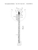 CONVEYOR BELT MODULE WITH BEARING RETAINER diagram and image