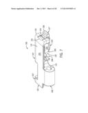 CONVEYOR BELT MODULE WITH BEARING RETAINER diagram and image