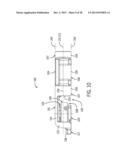 CONVEYOR BELT MODULE WITH BEARING RETAINER diagram and image