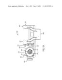 CONVEYOR BELT MODULE WITH BEARING RETAINER diagram and image