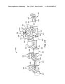 CONVEYOR BELT MODULE WITH BEARING RETAINER diagram and image