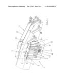 DEVICE FOR SUPPLYING AN INLET LINE OF A PACKING MACHINE WITH FLAT PACKS     CONTAINED INTERNALLY OF A CARDBOARD BOX, AND A CARDBOARD BOX CONTAINING     FLAT PACKS diagram and image