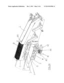 DEVICE FOR SUPPLYING AN INLET LINE OF A PACKING MACHINE WITH FLAT PACKS     CONTAINED INTERNALLY OF A CARDBOARD BOX, AND A CARDBOARD BOX CONTAINING     FLAT PACKS diagram and image