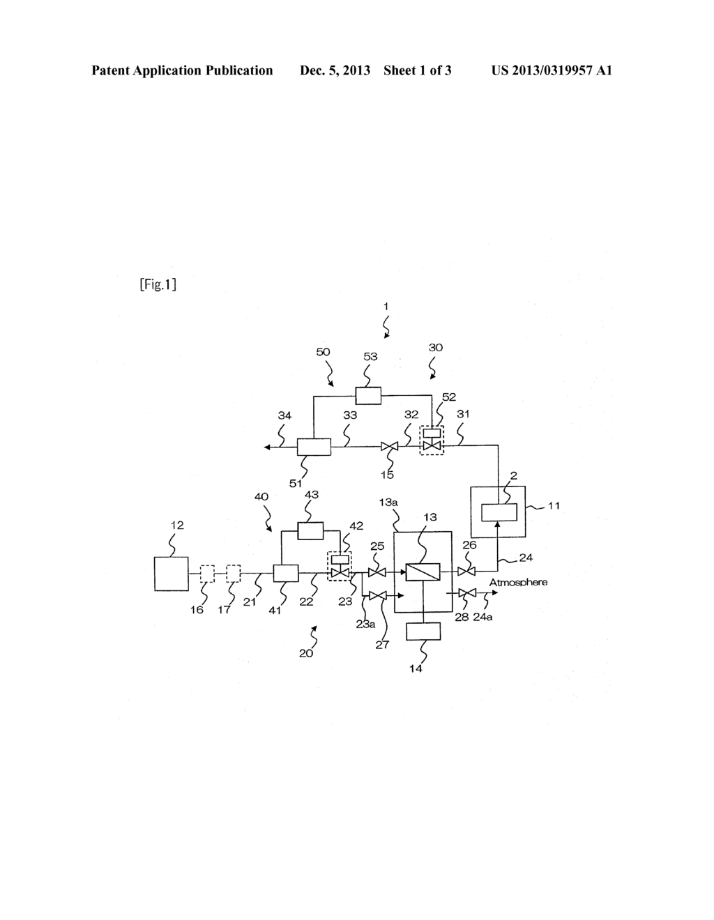 METHOD OF PURIFYING FILTER, AND METHOD OF CLEANING OR DRYING OBJECT TO BE     TREATED - diagram, schematic, and image 02