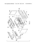 HOUSEHOLD APPLIANCE HAVING A DRIP GUARD FOR A WARMING DRAWER diagram and image