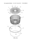 WASHING CONTAINER ASSEMBLY diagram and image