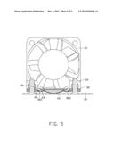 MOUNTING DEVICE FOR FAN diagram and image