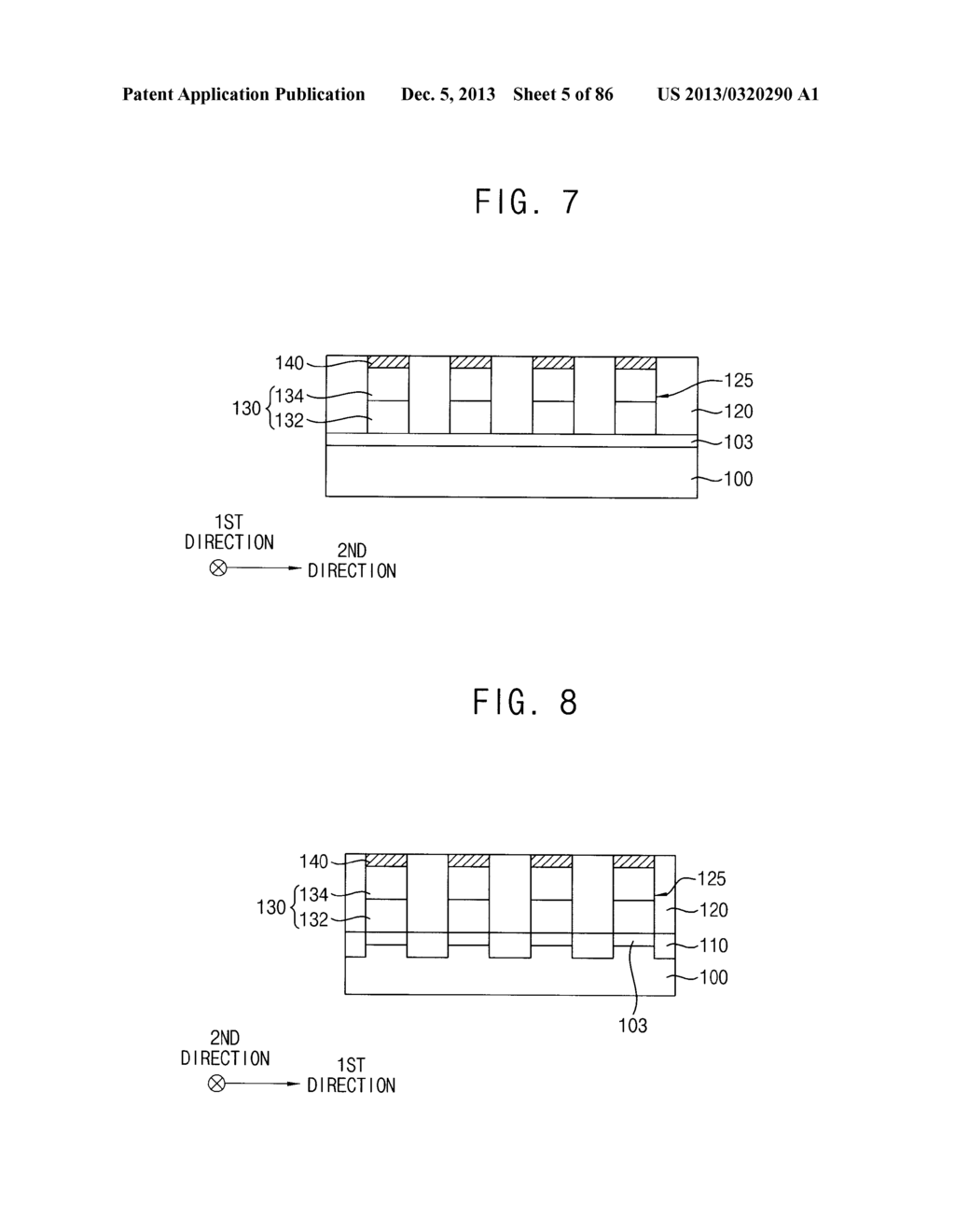 PHASE CHANGE MEMORY DEVICES AND METHODS OF MANUFACTURING THE SAME - diagram, schematic, and image 06