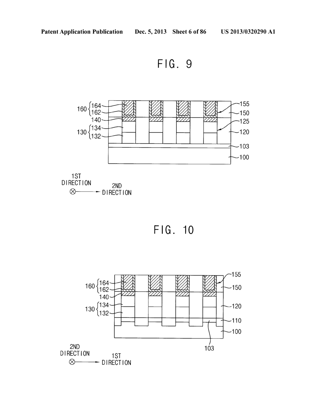 PHASE CHANGE MEMORY DEVICES AND METHODS OF MANUFACTURING THE SAME - diagram, schematic, and image 07