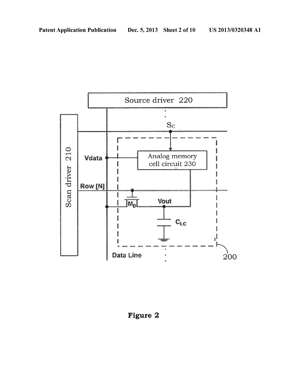 Analog Memory Cell Circuit for the LTPS TFT-LCD - diagram, schematic, and image 03