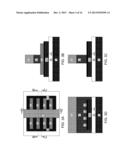 EMBEDDED PLANAR SOURCE/DRAIN STRESSORS FOR A FINFET INCLUDING A PLURALITY     OF FINS diagram and image