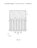 SEMICONDUCTOR DEVICE HAVING PLURAL PATTERNS EXTENDING IN THE SAME     DIRECTION diagram and image