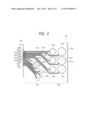 SEMICONDUCTOR PACKAGE AND STACKED SEMICONDUCTOR PACKAGE diagram and image