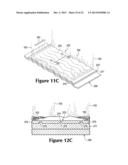 Textured Elements Incorporating Non-Woven Textile Materials And Methods     For Manufacturing The Textured Elements diagram and image