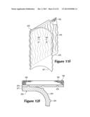 Textured Elements Incorporating Non-Woven Textile Materials And Methods     For Manufacturing The Textured Elements diagram and image