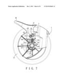 BRAKE DEVICE AND CHILD CARRIER PROVIDED WITH THE SAME diagram and image