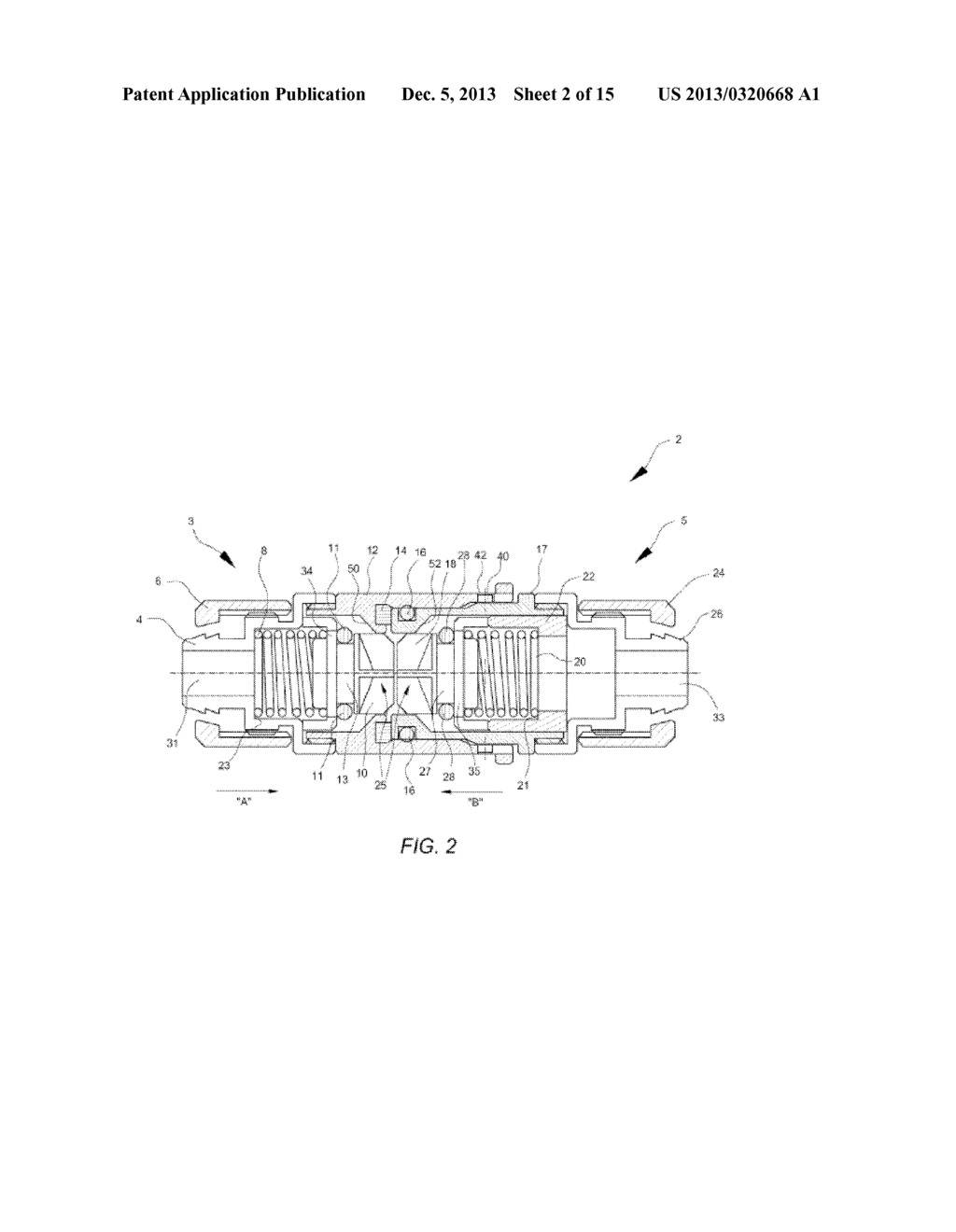 COUPLING WITH AUTOMATIC SEAL - diagram, schematic, and image 03