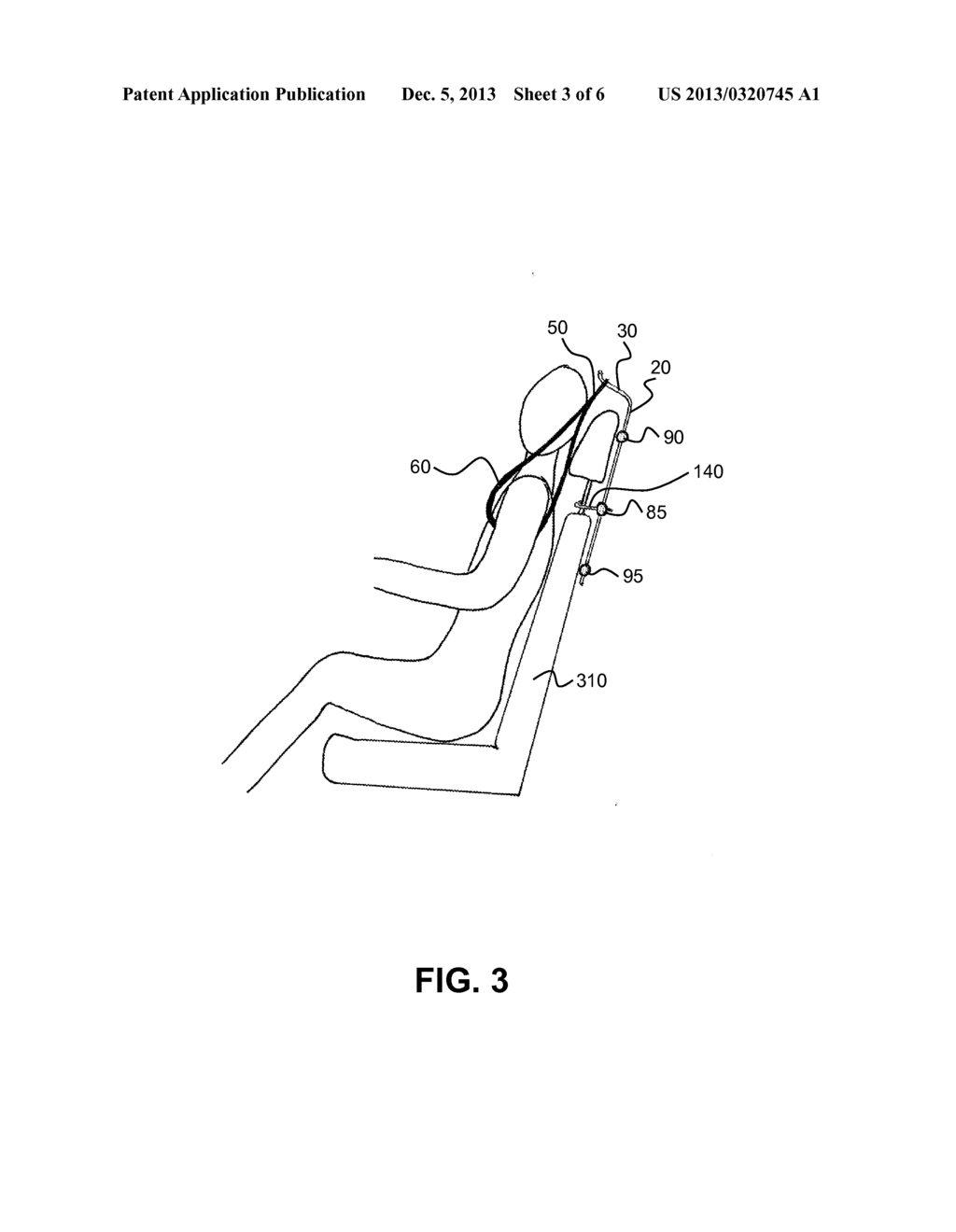 BACK SUPPORT FOR CHAIR - diagram, schematic, and image 04