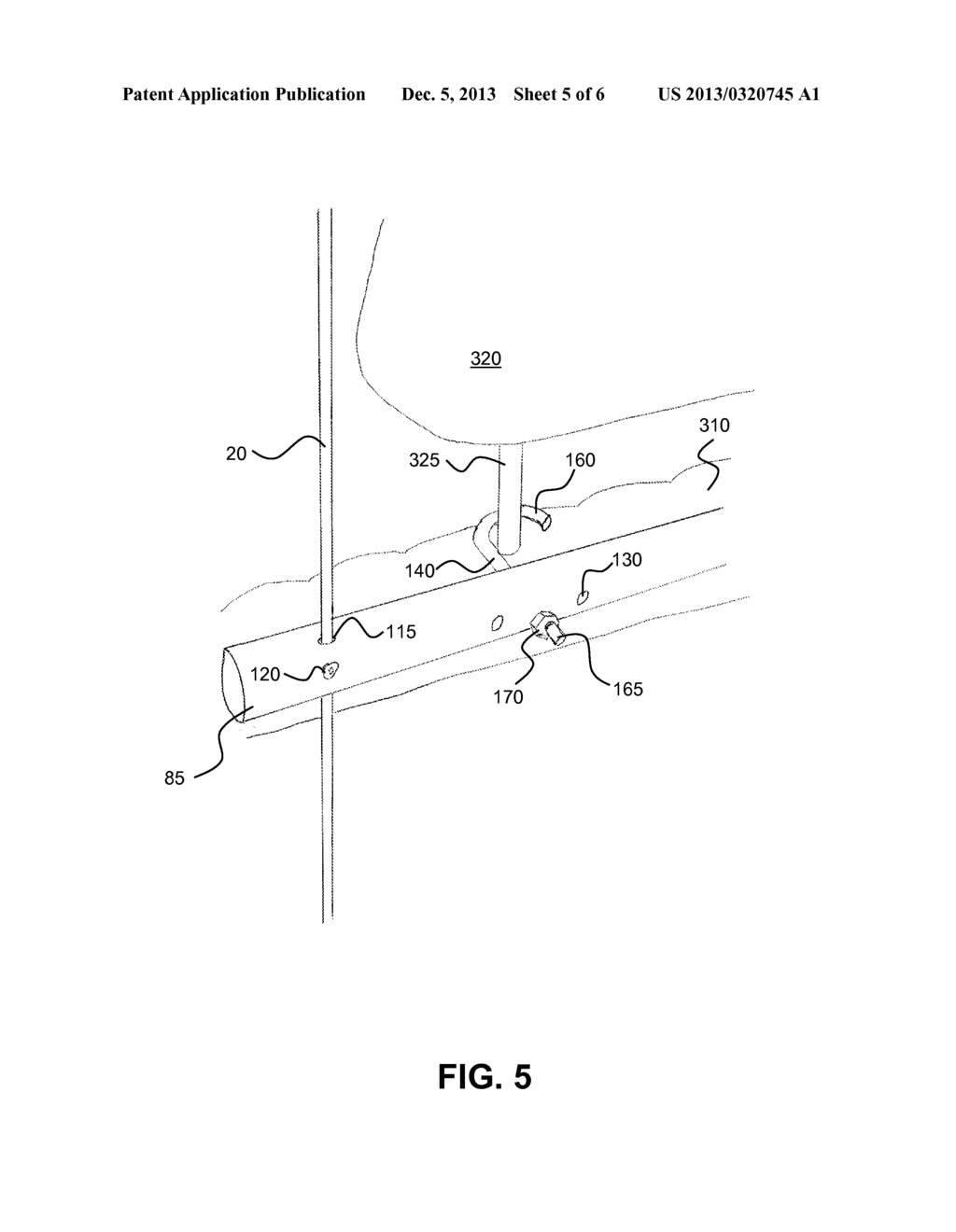 BACK SUPPORT FOR CHAIR - diagram, schematic, and image 06