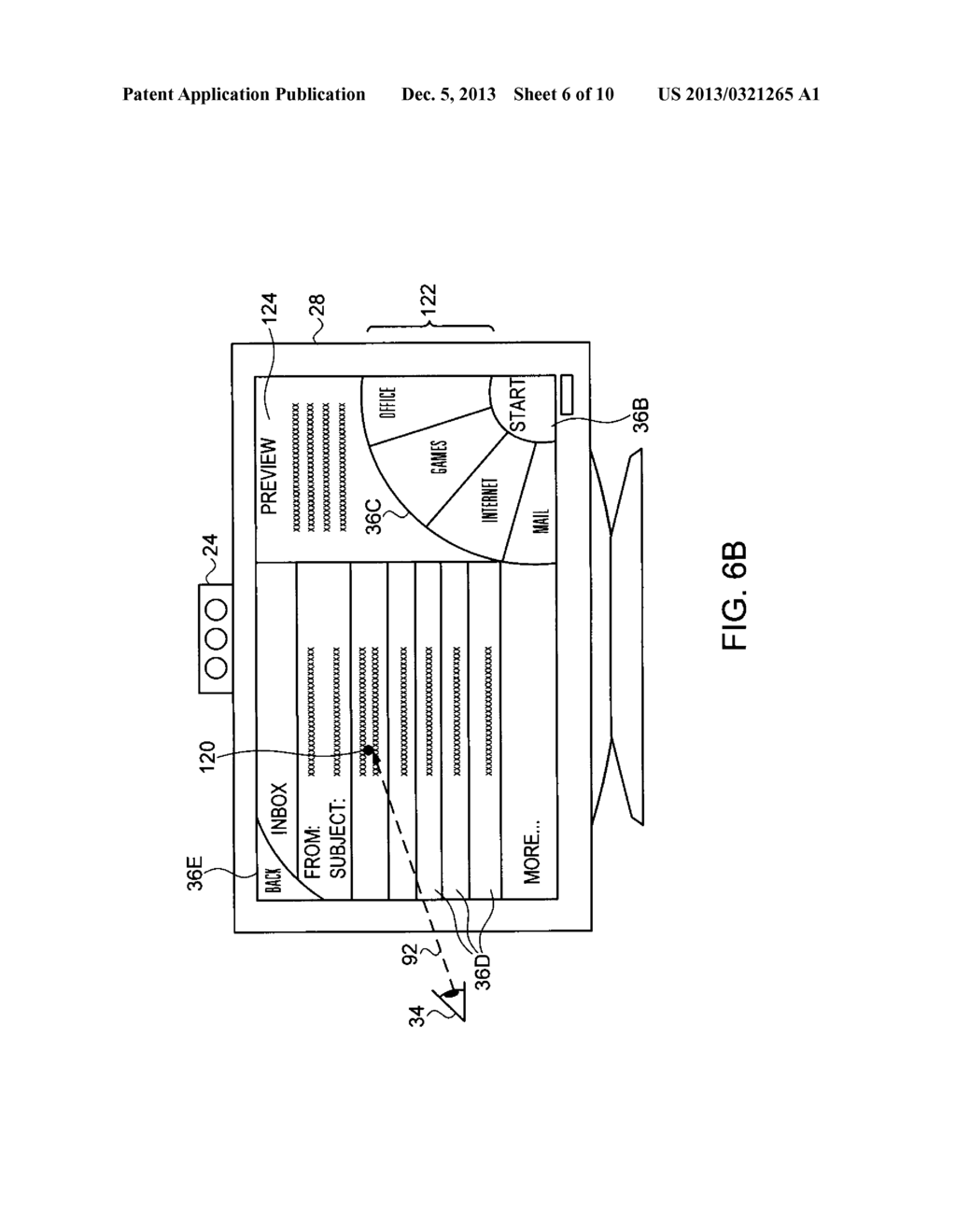 Gaze-Based Display Control - diagram, schematic, and image 07