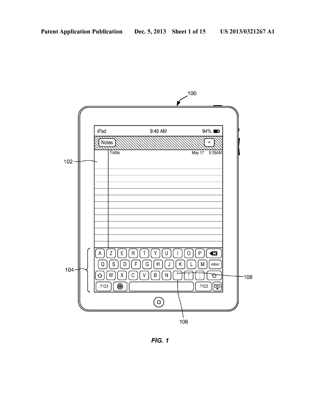 DYNAMICALLY CHANGING A CHARACTER ASSOCIATED WITH A KEY OF A KEYBOARD - diagram, schematic, and image 02