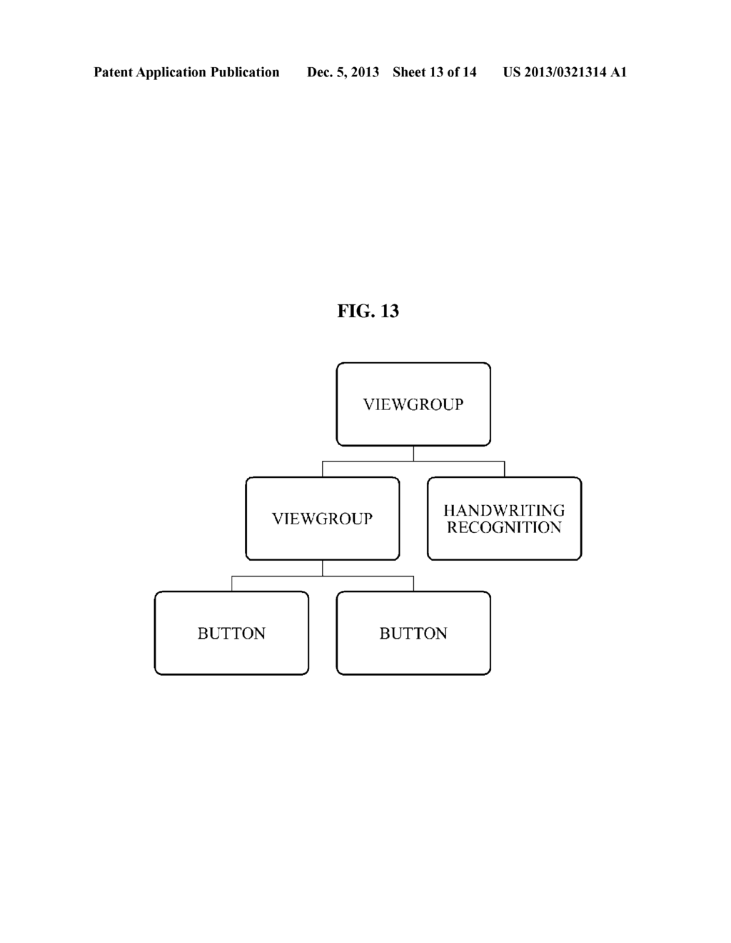 METHOD AND TERMINAL FOR ACTIVATING APPLICATION BASED ON HANDWRITING INPUT - diagram, schematic, and image 14