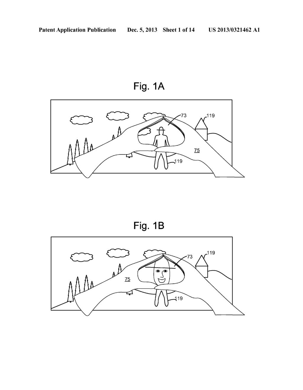 GESTURE BASED REGION IDENTIFICATION FOR HOLOGRAMS - diagram, schematic, and image 02