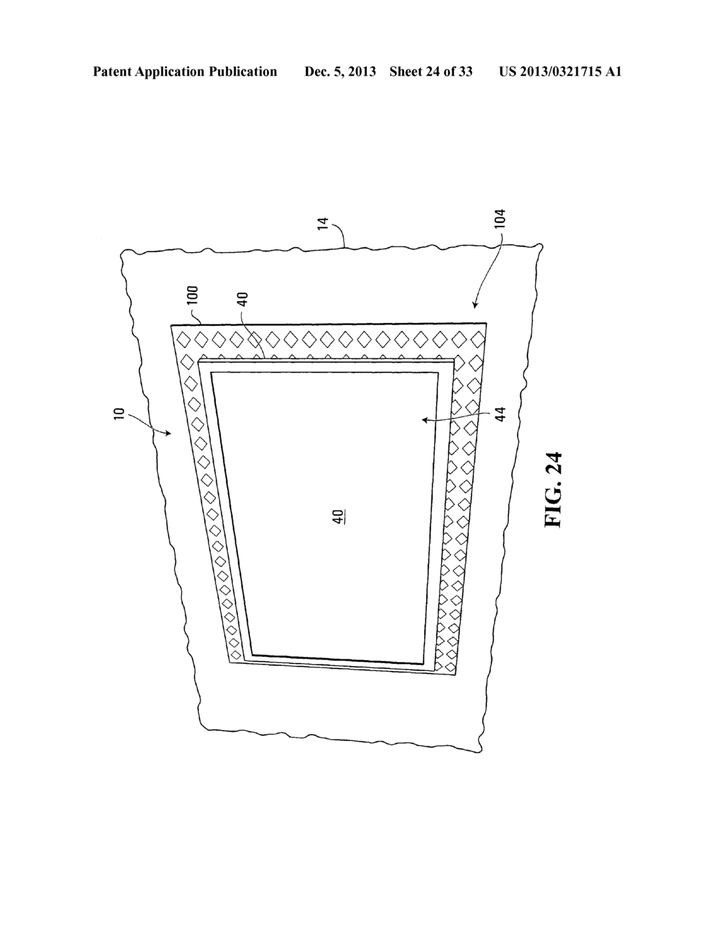 MOUNTING APPARATUS FOR AN AUDIO/VIDEO SYSTEM AND RELATED METHODS AND     SYSTEMS - diagram, schematic, and image 25