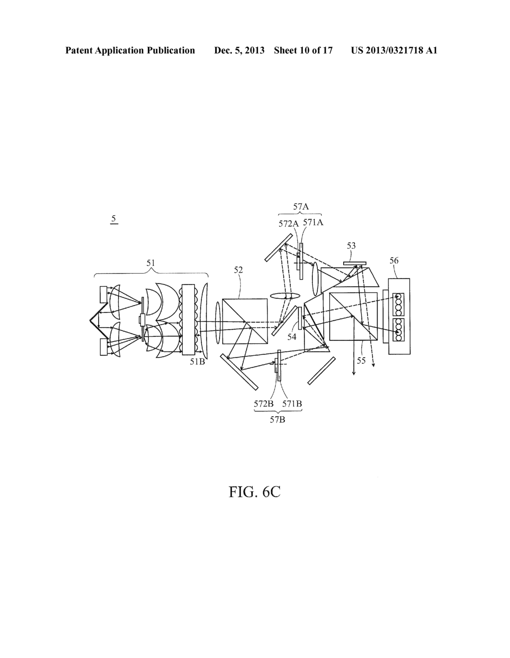 PROJECTION APPARATUS FOR PROVIDING MULTIPLE VIEWING ANGLE IMAGES - diagram, schematic, and image 11