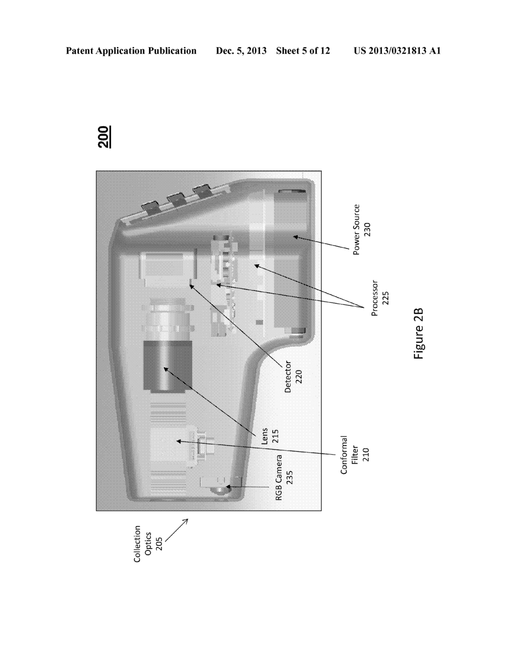 System and Method for Assessing Tissue Oxygenation Using a Conformal     Filter - diagram, schematic, and image 06